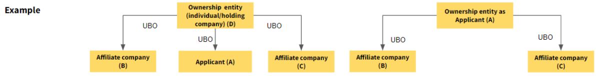 Sample Advance Limit Corporate Ownership Structure